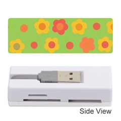 Floral Pattern Memory Card Reader (stick) 