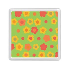 Floral Pattern Memory Card Reader (square) 