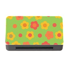 Floral Pattern Memory Card Reader With Cf