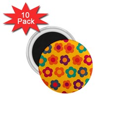 Floral Pattern 1 75  Magnets (10 Pack) 