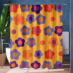 Floral Pattern Shower Curtain 60  X 72  (medium) 