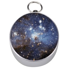 Large Magellanic Cloud Silver Compasses by SpaceShop