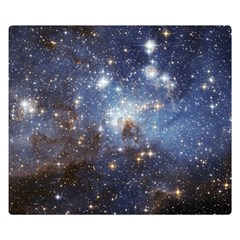 Large Magellanic Cloud Double Sided Flano Blanket (small)  by SpaceShop