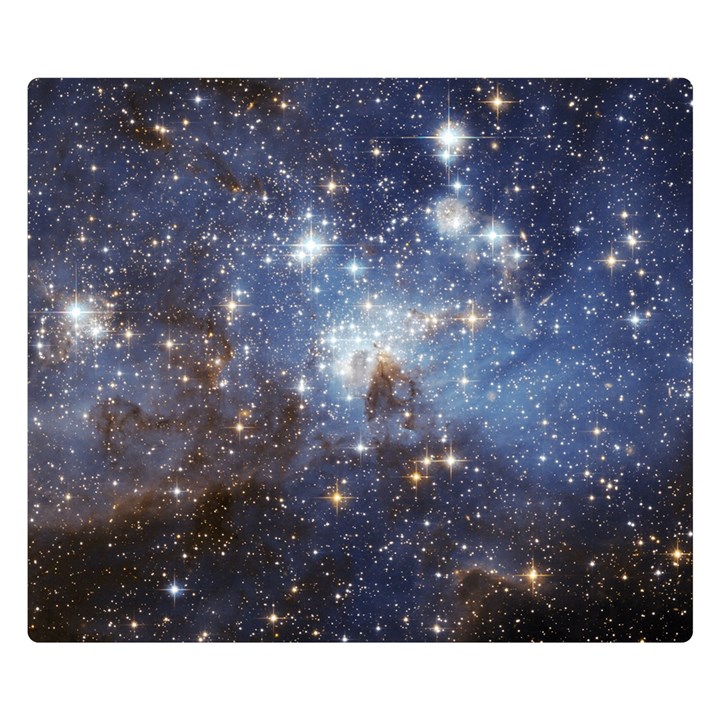 Large Magellanic Cloud Double Sided Flano Blanket (Small) 