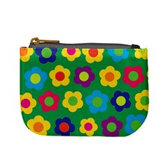 Floral Pattern Mini Coin Purses by Valentinaart