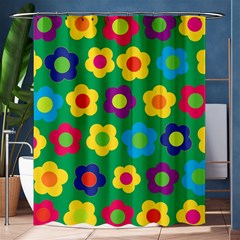 Floral Pattern Shower Curtain 60  X 72  (medium)  by Valentinaart