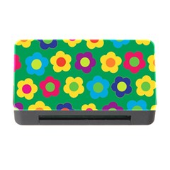 Floral Pattern Memory Card Reader With Cf