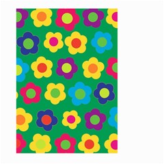 Floral Pattern Large Garden Flag (two Sides)