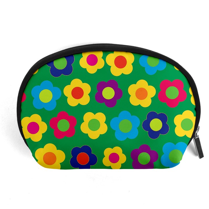 Floral pattern Accessory Pouches (Large) 