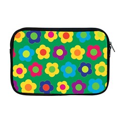 Floral Pattern Apple Macbook Pro 17  Zipper Case