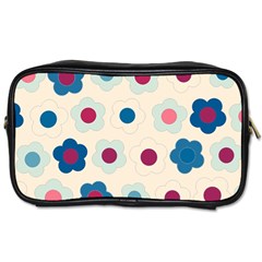 Floral Pattern Toiletries Bags 2-side by Valentinaart