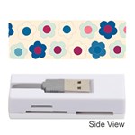 Floral pattern Memory Card Reader (Stick)  Front