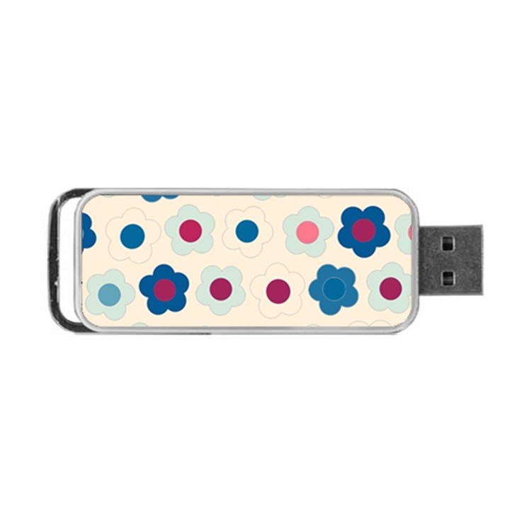 Floral pattern Portable USB Flash (Two Sides)