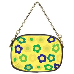 Floral Pattern Chain Purses (one Side) 