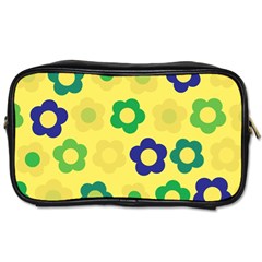 Floral Pattern Toiletries Bags by Valentinaart