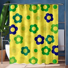 Floral Pattern Shower Curtain 60  X 72  (medium) 