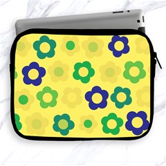 Floral Pattern Apple Ipad 2/3/4 Zipper Cases by Valentinaart