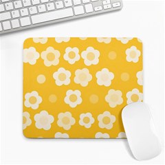 Floral Pattern Large Mousepads by Valentinaart