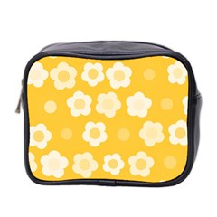 Floral Pattern Mini Toiletries Bag 2-side by Valentinaart