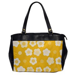 Floral Pattern Office Handbags by Valentinaart