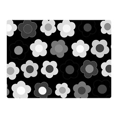 Floral Pattern Double Sided Flano Blanket (mini) 