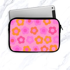 Pink Floral Pattern Apple Ipad Mini Zipper Cases by Valentinaart