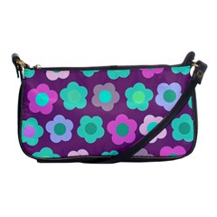 Floral Pattern Shoulder Clutch Bags by Valentinaart