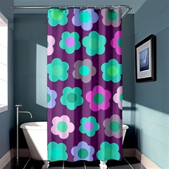 Floral Pattern Shower Curtain 36  X 72  (stall)  by Valentinaart