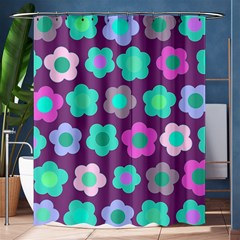 Floral Pattern Shower Curtain 60  X 72  (medium)  by Valentinaart