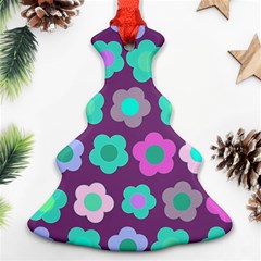 Floral Pattern Ornament (christmas Tree) 