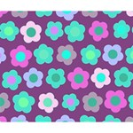 Floral pattern Deluxe Canvas 14  x 11  14  x 11  x 1.5  Stretched Canvas