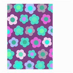 Floral Pattern Small Garden Flag (two Sides)