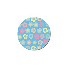 Floral Pattern Golf Ball Marker