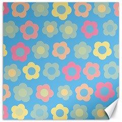 Floral Pattern Canvas 20  X 20  