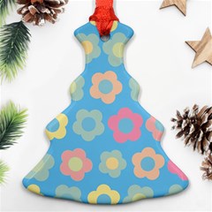 Floral Pattern Ornament (christmas Tree) 