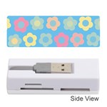 Floral pattern Memory Card Reader (Stick)  Front