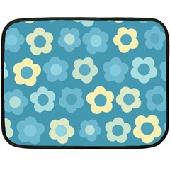 Floral Pattern Fleece Blanket (mini)