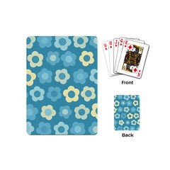 Floral Pattern Playing Cards (mini)  by Valentinaart