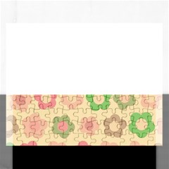 Floral pattern Rectangular Jigsaw Puzzl