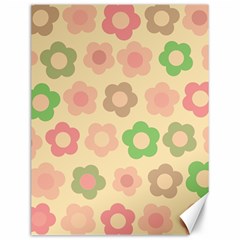 Floral pattern Canvas 12  x 16  