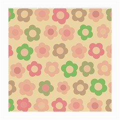 Floral pattern Medium Glasses Cloth (2-Side)