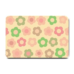 Floral Pattern Small Doormat  by Valentinaart