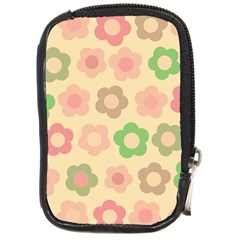 Floral Pattern Compact Camera Cases by Valentinaart