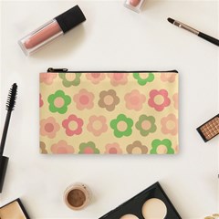 Floral pattern Cosmetic Bag (Small) 