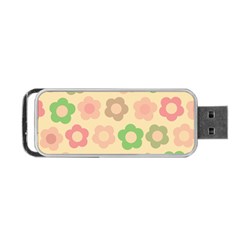 Floral Pattern Portable Usb Flash (two Sides) by Valentinaart