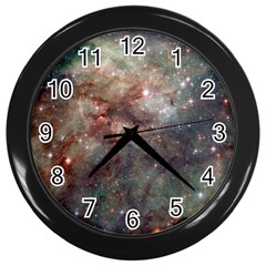 Tarantula Nebula Wall Clocks (black) by SpaceShop