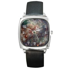 Tarantula Nebula Square Metal Watch by SpaceShop