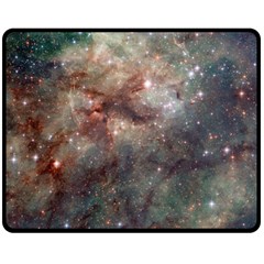 Tarantula Nebula Double Sided Fleece Blanket (medium) 