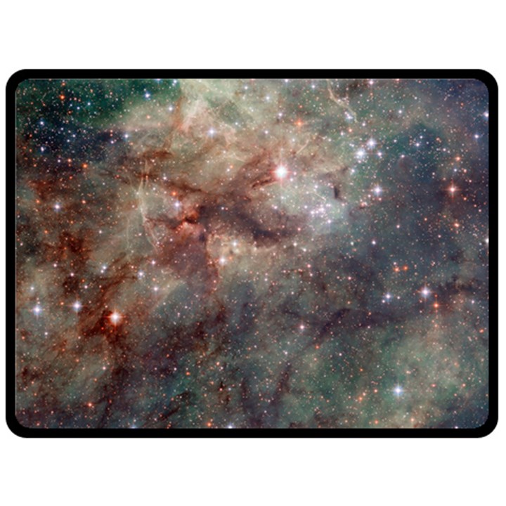 Tarantula Nebula Double Sided Fleece Blanket (Large) 