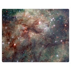 Tarantula Nebula Double Sided Flano Blanket (medium)  by SpaceShop